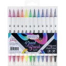 Brush Pen 12 Cores Dual Evoke BRW