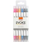 Brush Pen 6 Cores Dual Evoke BRW