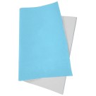 Papel Camurça (Aveludado) 40x60cm - Azul Claro