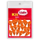 Laço de Cetim Pequeno - Laranja c/10 Kit Super Criativo