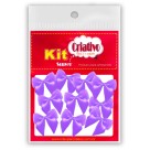 Laço de Cetim Pequeno - Lilás c/10 Kit Super Criativo