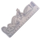 Régua 15cm Madeira Looney Tunes Leo e Leo