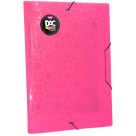 Pasta com Elástico Bubble Rosa Neon 901PP-RS DAC