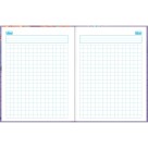 Caderno Quadriculado 1x1cm Sapeca 40fls Tilibra