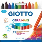 Giz de Cera 12 Cores Maxi Giotto