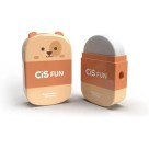 Apontador com Borracha Fun Cis