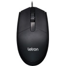 Mouse USB Black Rat Preto M1611 Letron