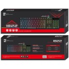 Teclado Gamer RGB X-Black 1822 R8 Letron