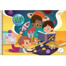 Caderno Meia Pauta Sapeca Masculino 40fls Tilibra