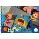Caderno Meia Pauta Sapeca Masculino 40fls Tilibra