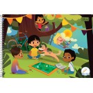 Caderno Meia Pauta Sapeca Masculino 40fls Tilibra