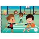 Caderno Meia Pauta Sapeca Masculino 40fls Tilibra