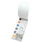 Bloco para Colorir com Aquarela - Dino Leo e Leo