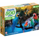 Quebra-Cabeça - Araras e Pássaros 500 Peças 12213 Toia Brinquedos
