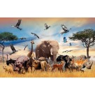 Quebra-Cabeça - Safari 500 Peças 12212 Toia Brinquedos