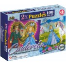 Quebra-Cabeça - Cinderela 100 Peças 12202 Toia Brinquedos