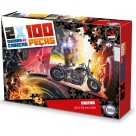 Quebra-Cabeça - Motos 100 Peças 12050 Toia Brinquedos