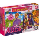 Quebra-Cabeça - Princesa Alice 100 Peças 12203 Toia Brinquedos