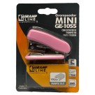 Mini Grampeador Color 6,7cm + 500 Grampos para 12 Folhas GE-1055 Gramp Line