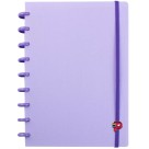 Caderno de Disco Médio Yummy Colors Lilás Marshmallow Pop Disc