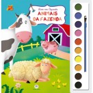Livro com Aquarela - Animais da Fazenda Ciranda Cultural