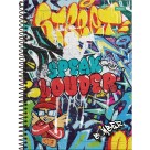 Caderno 1 Matéria Bomber 80 Folhas Foroni