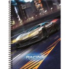 Caderno 1 Matéria Cross Racing 80 Folhas Foroni