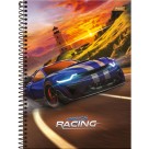 Caderno 1 Matéria Cross Racing 80 Folhas Foroni