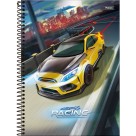 Caderno 1 Matéria Cross Racing 80 Folhas Foroni