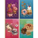 Caderno 1 Matéria Cupcake 80 Folhas Foroni