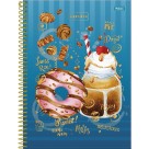 Caderno 1 Matéria Cupcake 80 Folhas Foroni