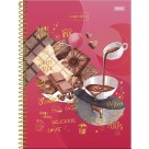 Caderno 1 Matéria Cupcake 80 Folhas Foroni