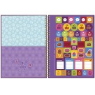 Caderno 1 Matéria Cupcake 80 Folhas Foroni