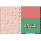 Caderno 1 Matéria Encanto 80fls Foroni