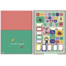 Caderno 1 Matéria Encanto 80fls Foroni