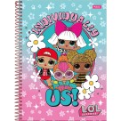 Caderno 1 Matéria LOL Surprise 80fls Foroni