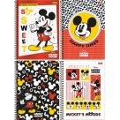 Caderno 1 Matéria Mickey Vintage 80fls Foroni