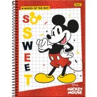 Caderno 1 Matéria Mickey Vintage 80fls Foroni