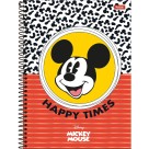 Caderno 1 Matéria Mickey Vintage 80fls Foroni