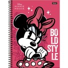 Caderno 1 Matéria Minnie Vintage 80fls Foroni