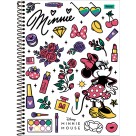 Caderno 1 Matéria Minnie Vintage 80fls Foroni