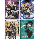 Caderno 1 Matéria My Hero Academia 80 Folhas Foroni
