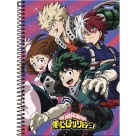 Caderno 1 Matéria My Hero Academia 80 Folhas Foroni