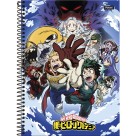 Caderno 1 Matéria My Hero Academia 80 Folhas Foroni