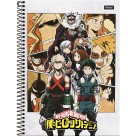 Caderno 1 Matéria My Hero Academia 80 Folhas Foroni