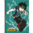 Caderno 1 Matéria My Hero Academia 80 Folhas Foroni