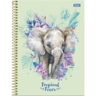 Caderno 1 Matéria Tropical Fever 80fls Foroni