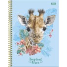 Caderno 1 Matéria Tropical Fever 80fls Foroni