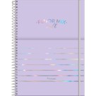 Caderno 10 Matérias Fluor Mix Soft 160fls Foroni
