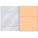 Caderno 10 Matérias Fluor Mix Soft 160fls Foroni